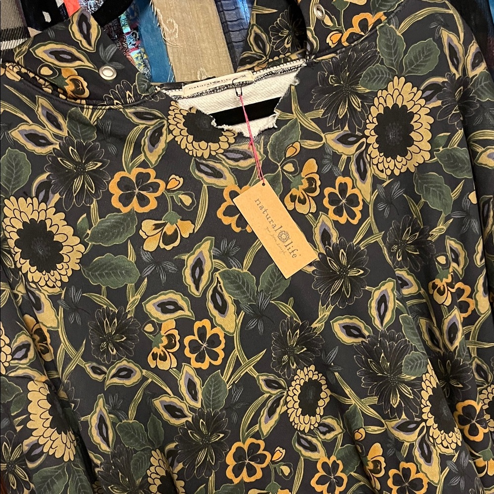 Natural Life Hooded Pullover